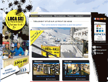 Tablet Screenshot of loca-ski.com